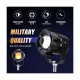 82236 Ζευγάρι 2 x Προβολάκια Μοτοσυκλέτας TRANSFORMER 60W 6000lm 10° DC 12-80V Αδιάβροχα IP67 Κίτρινο & Ψυχρό Λευκό 6000K - 7