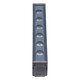 WASHER-VAIA 90178 Μπάρα Φωτισμού Wall Washer LED 6W 630lm 30° DC 24V Αδιάβροχο IP65 Μ30 x Π4 x Υ5cm Αρχιτεκτονικό Πορτοκαλί 2200K - Γκρι Ανθρακί - 3 Years Warranty - 4