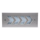 WALLLIGHT-ARINA 90671 Χωνευτό Φωτιστικό Τοίχου LED 6W 690lm 120° DC 24V Αδιάβροχο IP67 Μ17 x Π7 x Υ5.5cm Φυσικό Λευκό 4500K - Ανοξείδωτο Ατσάλι - 3 Years Warranty - 5