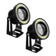 81634 Σετ Προβολάκια Ομίχλης Angel Eyes LED CREE COB 40W 6400lm 45° DC 12V Αδιάβροχα IP65 Ψυχρό Λευκό 6000K - 2