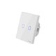 80131  SONOFF T2EU2C-RF - 433MHz Wireless Smart Wall Touch Button Switch AC 100-240V Max 4A (2A/Way) 2 Way - RF Series - 2
