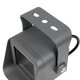 FLOODVIRA GLB-103-0032 Προβολέας Σποτ Wall Washer LED 8W 720lm 24° AC 220-240V Αδιάβροχο IP65 Θερμό Λευκό 2700K - Sanan SMD Chip - Γκρι Ανθρακί Ματ - Μ11 x Π9 x Υ15cm - 3 Χρόνια Εγγύηση - 10