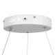 NEMESIS 61156 Μοντέρνο Κρεμαστό Φωτιστικό Οροφής LED 30W 3000lm 360° AC 220-240V IP20 Ρυθμιζόμενο Λευκό CCT με Χειριστήριο από 2700K έως 6000K Dimmable - Lumileds SMD Chip - Λευκό Ματ - Μ40 x Π40 x Υ4cm - 3 Χρόνια Εγγύηση - 6