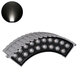 TREELIGHT-JINA 90691 Κυρτή Μπάρα Φωτισμού Wall Washer με Αντιθαμβωτική Γρίλια Ειδική για Φυτά - Δέντρα LED 18W 1710lm 10° DC 24V Αδιάβροχο IP67 L29 x W11 x H10.5cm Φυσικό Λευκό 4500K - Γκρι - 3 Years Warranty - 2