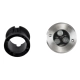 UNDERGROUND-FANI S-90979 Χωνευτό Φωτιστικό Σποτ Δαπέδου LED 12W 1080lm 60° DC 24V Αδιάβροχο IP68 Φ10 x Υ7.5cm Θερμό Λευκό 2700K - Ανοξείδωτο Ατσάλι - 10