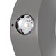 kelvo® ARKOS KLV-101-0108 Μοντέρνο Φωτιστικό Τοίχου - Απλίκα LED 8W 840lm 15° AC 220-240V Αδιάβροχο IP65 Θερμό Λευκό 2700K - Lumileds COB Chip & TÜV SÜD Driver - Γκρι Ανθρακί Ματ - Μ13 x Π5.5 x Υ13cm - 5 Χρόνια Εγγύηση - 8