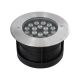 UNDERGROUND-SINA 90572 Χωνευτό Φωτιστικό Σποτ Δαπέδου LED 18W 1710lm 15° DC 24V Αδιάβροχο IP68 Φ20 x Υ11cm Φυσικό Λευκό 4500K - Ανοξείδωτο Ατσάλι - 3 Χρόνια Εγγύηση - 8