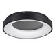 kelvo® SALEM KLV-101-0277 Φωτιστικό Οροφής LED 75W 7500lm 120° AC 220-240V IP20 Ρυθμιζόμενο Λευκό CCT με Χειριστήριο από 2700K έως 6000K Dimmable - Lumileds SMD Chip - Μαύρο Ματ - Μ45 x Π45 x Υ8.5cm - 3 Χρόνια Εγγύηση - 3