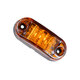 79908 Πλευρικά Φώτα Όγκου Φορτηγών LED 2xSMD2835 DC 10-30V 2W 134lm IP66 Πορτοκαλί - Μ6.5 x W3 x H1.8cm - 2
