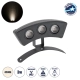  TREEPLANTE 90516 Κυρτή Μπάρα Φωτισμού Wall Washer για Φυτά - Δέντρα LED 3W 285lm 15° DC 24V Αδιάβροχο IP67 Φυσικό Λευκό 4500K Dimmable - Bridgelux SMD Chip - Γκρι Ανθρακί - Μ11 x Π3 x Υ8.2cm - 3 Χρόνια Εγγύηση