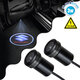 81626 SUZUKI Ghost Car Brand Logo Projector - Προτζέκτορας Προβολής Μάρκας Αυτοκινήτου LED CREE XHP35 3W 240lm 120° DC 12V IP20 Ψυχρό Λευκό 6000K