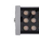 WASHERGAIA 90217 Μπάρα Φωτισμού Wall Washer LED 216W 23760lm 10° DC 24V Αδιάβροχο IP67 Θερμό Λευκό 2700K Dimmable - Bridgelux SMD Chip - Ασημί - Μ100 x Π10.2 x Υ9.5cm - 3 Χρόνια Εγγύηση - 8