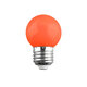 S-40008 Λάμπα LED E27 G45 Γλομπάκι 2W 120lm 260° AC 220-240V IP20 Φ4.5 x Υ6.9cm Σκούρο Πορτοκλί - 2 Χρόνια Εγγύηση