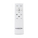 LINARIA DUO 60926 Μοντέρνο Κρεμαστό Φωτιστικό Οροφής LED 72W 8300lm 200° AC 220-240V IP20 Ρυθμιζόμενο Λευκό CCT με Χειριστήριο από 2700K έως 6000K Dimmable - Lumileds SMD Chip - Χρυσό Βούρτσας - Μ130 x Π4 x Υ25cm - 3 Χρόνια Εγγύηση - 8