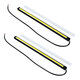 81721 Σετ 2 Μπάρες Αλουμινίου DRL LED CREE COB 6W 600lm 120° DC 12V Αδιάβροχες IP65 Ψυχρό Λευκό 6000K - 5
