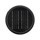 VEGGIE 90522 Φωτιστικό Κολωνάκι Κήπου LED 10W 500lm 120° με Ενσωματωμένο Φωτοβολταϊκό Panel 6V 2W & Επαναφορτιζόμενη Μπαταρία Li-ion 3.2V 6000mAh με Αισθητήρα Ημέρας-Νύχτας Αδιάβροχο IP65 Ψυχρό Λευκό 6000K - Sanan SMD Chip - Μαύρο - Μ26 x Π26 x Υ60cm - 2 Χρόνια Εγγύηση - 6