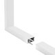 ALP-CORNER-SIDE90 LUMILINE 61766 Επιφανειακό / Κρεμαστό Προφίλ Αλουμινίου Γωνία με Λευκό Γαλακτερό Πατητό Κάλυμμα για Ταινίες LED IP20 - Λευκό Ματ - Μ30 x Π3.5 x Υ7cm - 3