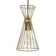 FLIXIO 201-0126 Vintage Κρεμαστό Φωτιστικό Οροφής με Ντουί 3 x E27 AC 220-240V IP20 - Χρυσό - Μ40 x Π40 x Υ70cm - 6