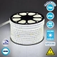 70510 Wide Ταινία Διπλής Σειράς Epistar LED SMD 2835 1m 24W/m 180LED/m 3360lm/m 120° DC 230V Αδιάβροχη IP68 Ψυχρό Λευκό 6000K Dimmable - 1