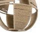 POLIA 01608 Boho Κρεμαστό Φωτιστικό Οροφής με Ντουί 1 x E27 AC 220-240V IP20 - Μπεζ - Μ30 x Π30 x Y42cm - 8