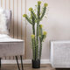 Artificial Garden CEREUS JAMACARU CACTUS 20193 Τεχνητό Διακοσμητικό Φυτό Κάκτος Κηρίος Υ120cm - 8