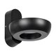 LINEART GLB-103-0037 Φωτιστικό Τοίχου / Απλίκα LED 12W 1080lm 120° AC 220-240V Αδιάβροχο IP65 Θερμό Λευκό 2700K - Sanan SMD Chip - Μαύρο Ματ - Μ16 x Π20 x Υ15cm - 3 Χρόνια Εγγύηση - 11