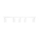 kelvo® SPOTA KLV-101-0143 Μοντέρνο Κινούμενο Φωτιστικό Σποτ Οροφής με Ντουί 5 x GU10 90° AC 220-240V IP20 - Λευκό Ματ - Μ79.5 x Π6.3 x Υ14cm - 12 kelvo® SPOTA KLV-101-0143 Μοντέρνο Κινούμενο Φωτιστικό Σποτ Οροφής με Ντουί 5 x GU10 90° AC 220-240V IP20 - Λευκό Ματ - Μ79.5 x Π6.3 x Υ14cm - 7