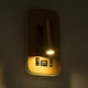 LADY-O 61366 Μοντέρνο Φωτιστικό Τοίχου - Απλίκα Ξενοδοχείου Bed Side LED 10W 1000lm 36° & 360° AC 220-240V - Reading Light & 360° Κρυφός Φωτισμός - Φορτιστής USB 3A - Μ10.5 x Π10 x Υ18.5cm - Φυσικό Λευκό 4500K - Χρυσό Βούρτσας - 10