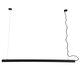 OFFICE 61023-1 Γραμμικό Κρεμαστό Φωτιστικό Linear LED CCT 18W 2230lm 120° AC 220-240V Μ120 x Π2 x Υ4cm Ψυχρό Λευκό 6000K - Μαύρο - 4