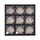 kelvo® LUMINAR KLV-101-0341 Φωτιστικό Downlight Σποτ LED 30W 4200lm 36° AC 220-240V IP20 Φυσικό Λευκό 4500K - Osram SMD Chip & TÜV SÜD Driver - Μαύρο Ματ - Μ12 x Π12 x Υ6.6cm - 5 Χρόνια Εγγύηση - 7