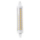 TUBINI 60398 Λάμπα R7S 118mm LED 12W 1356lm 360° AC 220-240V IP20 Θερμό Λευκό 2700K - Lumileds SMD Chip - Μ11.8 x Π2.2 x Υ2.2cm - 3 Χρόνια Εγγύηση - 2