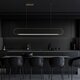 kelvo® GLOW KLV-101-0177 Κρεμαστό Φωτιστικό Οροφής LED 15W 1500lm 360° AC 220-240V IP20 Ρυθμιζόμενο Λευκό CCT με Χειριστήριο από 2700K έως 6000K Dimmable - Lumileds SMD Chip - Χρυσό Πλατίνα - Μ120 x Π3 x Υ17cm - 3 Χρόνια Εγγύηση - 2