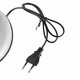STUDENT GLB-102-0008 Μοντέρνο Επιτραπέζιο Φωτιστικό Πορτατίφ με Ντουί 1 x E27 AC 220-240V IP20 - Λευκό & Μαύρο - Μ14 x Π14 x Υ32cm - 12