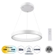 NEMESIS 61156 Μοντέρνο Κρεμαστό Φωτιστικό Οροφής LED 30W 3000lm 360° AC 220-240V IP20 Ρυθμιζόμενο Λευκό CCT με Χειριστήριο από 2700K έως 6000K Dimmable - Lumileds SMD Chip - Λευκό Ματ - Μ40 x Π40 x Υ4cm - 3 Χρόνια Εγγύηση