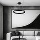 kelvo® VENOM KLV-101-0187 Κρεμαστό Φωτιστικό Οροφής LED 45W 4500lm 120° AC 220-240V IP20 Ρυθμιζόμενο Λευκό CCT με Χειριστήριο από 2700K έως 6000K Dimmable - Lumileds SMD Chip - Μαύρο Ματ - Μ60 x Π60 x Υ6.5cm - 3 Χρόνια Εγγύηση - 2