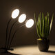79653 Grow Light Hydro Spectrum LED Φωτιστικό Ανάπτυξης Υδροπονικών Φυτών Γλάστρας με 3 Κινούμενες Κεφαλές & Βάση Clip SMD 2835 15W 160° DC 5V IP20 με Dimmer & Timer Εσωτερικού Χώρου για Κάλυψη Επιφάνειας 1m x 1m Πλήρους Φάσματος Φωτισμού - 11