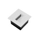 kelvo® STEPART KLV-101-0079 Μοντέρνο Χωνευτό Φωτιστικό Σκαλοπατιού - Διαδρόμου LED 3W 375lm 45° AC 220-240V Αδιάβροχο IP65 Θερμό Λευκό 2700K - Lumileds SMD Chip & TÜV SÜD Driver - Λευκό Ματ - Μ8.5 x Π5 x Υ8.5cm / Q6.72 x 6.72cm - 5 Χρόνια Εγγύηση - 3