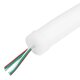 kelvo® AURAFLEX KLV-101-0512 Ψηφιακή Pixel Addressable Ταινία Neon Flex LED 14W/m 840lm/m 360° DC 24V Αδιάβροχο IP65 120 x SMD5054 Chip/m Πολύχρωμο RGB+WW Dimmable SPI/TTL Protocol IC TM1814 - Sanan SMD Chip - Μ1000 x Π3.3. x Υ3.3cm - Ρολό 10 Μέτρων - 6 Χρόνια Εγγύηση - 4