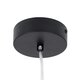 kelvo® CANAL KLV-101-0071 Κρεμαστό Φωτιστικό Οροφής LED 7W 700lm 36° AC 220-240V IP20 Θερμό Λευκό 2700K - Bridgelux COB Chip & TÜV SÜD Driver - Μαύρο Ματ - Μ4 x Π4 x Υ40cm - 5 Χρόνια Εγγύηση - 8