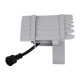  TREEJINA 90691 Κυρτή Μπάρα Φωτισμού Wall Washer για Φυτά - Δέντρα LED 18W 1710lm 10° DC 24V Αδιάβροχο IP67 Φυσικό Λευκό 4500K Dimmable - Bridgelux SMD Chip - Γκρι - Μ29 x Π11 x Υ10.5cm - 3 Χρόνια Εγγύηση - 5