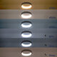 NEMESIS 61159 Κρεμαστό Φωτιστικό Δαχτυλίδι-Κύκλος LED CCT 45W 5230lm 360° AC 220-240V - Εναλλαγή Φωτισμού μέσω Τηλεχειριστηρίου All In One Ψυχρό 6000k+Φυσικό 4500k+Θερμό 2700k Dimmable Φ60cm - Λευκό - 10