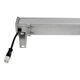 WASHERDAIA S-115502 Μπάρα Φωτισμού Wall Washer LED 9W 900lm 30° DC AC 220-240V Αδιάβροχο IP65 Ψυχρό Λευκό 6000K - Bridgelux SMD Chip - Ασημί - Μ26 x Π6 x Υ10.5cm - 3 Χρόνια Εγγύηση - 7