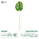 Artificial Garden MONSTERA LEAF 20223 Τεχνητό Διακοσμητικό Φύλο Μονστέρας Π16 x Υ76cm