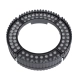 TREELIGHT-JINA 90695 Κυρτή Μπάρα Φωτισμού Wall Washer με Αντιθαμβωτική Γρίλια Ειδική για Φυτά - Δέντρα LED 18W 1530lm 10° DC 24V Αδιάβροχο IP67 L29 x W11 x H10.5cm RGBW DMX512 - Γκρι Ανθρακί - 3 Years Warranty - 8