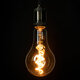 99164 Λάμπα LED Soft S Spiral Filament E27 PS30 CHERRY Γλόμπος 4W 280lm 360° AC 220-240V IP20 Φ9.5 x Υ13.4cm Ultra Θερμό Λευκό 2200K με Μελί Γυαλί Dimmable - 3 Χρόνια Εγγύηση - 5