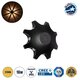 SPARK 60684 Μοντέρνο Φωτιστικό Τοίχου - Απλίκα LED 16W 2000lm 30° AC 220-240V Αδιάβροχο IP65 Θερμό Λευκό 2700K - CREE XPE Chip & TÜV SÜD Driver - Μαύρο Ματ - Μ25 x Π6 x Υ25cm - 5 Χρόνια Εγγύηση