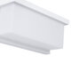 CITYSCAPE 60697 Μοντέρνο Φωτιστικό Τοίχου - Απλίκα LED 18W 1890lm 120° AC 220-240V Αδιάβροχο IP65 Φυσικό Λευκό 4500K - Bridgelux SMD Chip - Λευκό Ματ - Μ23.5 x Π11 x Υ10cm - 3 Χρόνια Εγγύηση - 5