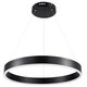 kelvo® VENOM KLV-101-0187 Κρεμαστό Φωτιστικό Οροφής LED 45W 4500lm 120° AC 220-240V IP20 Ρυθμιζόμενο Λευκό CCT με Χειριστήριο από 2700K έως 6000K Dimmable - Lumileds SMD Chip - Μαύρο Ματ - Μ60 x Π60 x Υ6.5cm - 3 Χρόνια Εγγύηση - 3