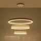 kelvo® VENOM KLV-101-0200 Κρεμαστό Φωτιστικό Οροφής LED 120W 12000lm 120° AC 220-240V IP20 Ρυθμιζόμενο Λευκό CCT με Χειριστήριο από 2700K έως 6000K Dimmable - Lumileds SMD Chip - Λευκό Ματ - Μ80 x Π80 x Υ80cm - 3 Χρόνια Εγγύηση - 14