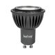 kelvo® KYRON 3° KLV-103-0002 Σποτ GU10 MR16 LED 3W 330lm CRI (Ra) ≥ 90 3° AC 220-240V IP20 Θερμό Λευκό 2700K Dimmable - CREE XPE Chip - Γκρι Ανθρακί Ματ - Μ5 x Π5 x Υ6cm - 3 Χρόνια Εγγύηση - 3